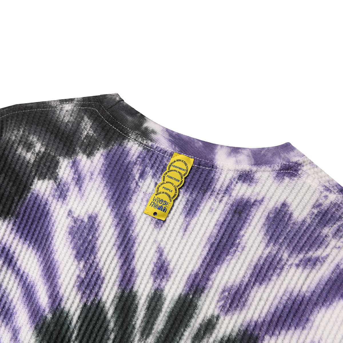 Waffle Tie-Dye - Longsleeve T-Shirt