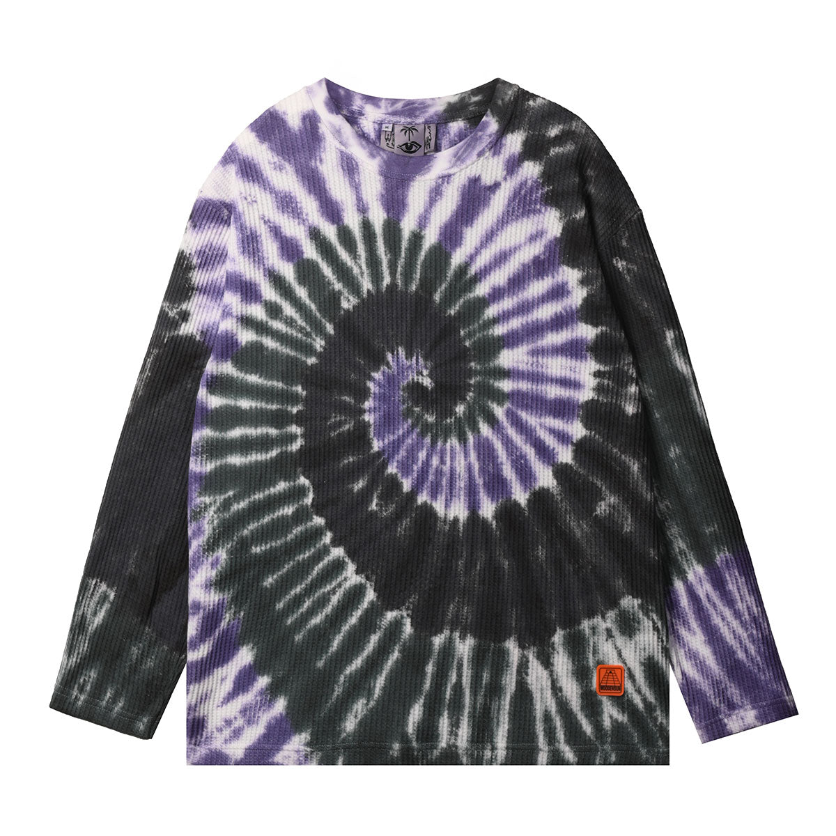 Waffle Tie-Dye - Longsleeve T-Shirt